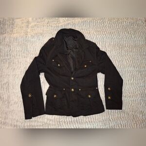 The Limited Women's Black Military Jacket